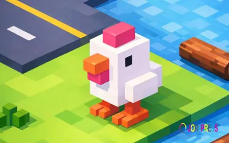 Hop, Dodge, and Cross in Crossy Road