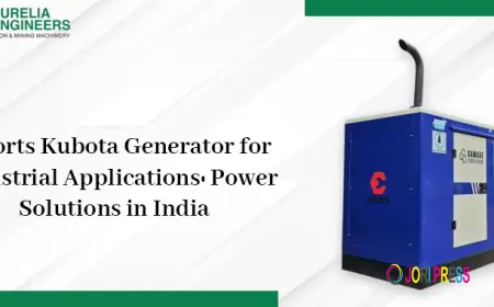 Escorts Kubota Generator for Industrial Applications: Power Solutions in India