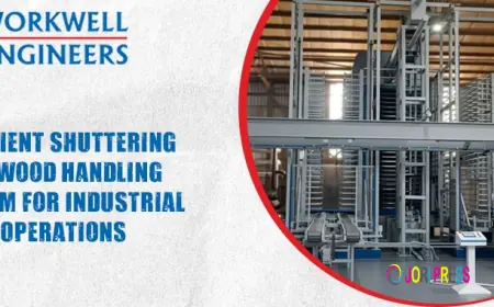 Efficient Shuttering Plywood Handling System for Industrial Operations