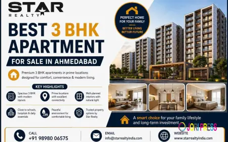 Best 3 BHK Apartment for Sale in Ahmedabad | Star Realty India