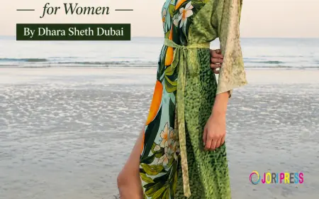 Lightweight Summer Kimono for Women | Dhara Sheth Dubai