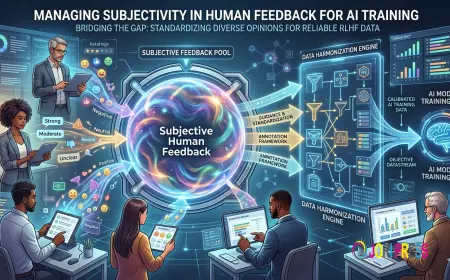 Managing Subjectivity in Human Feedback for AI Training