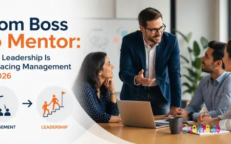 From Boss to Mentor: Why Leadership Is Replacing Management in 2026