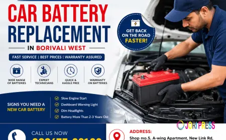 Car Battery Replacement in Borivali West