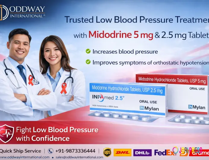 Trusted Midodrine 5 mg Wholesale Exporter in Philippines - Oddway