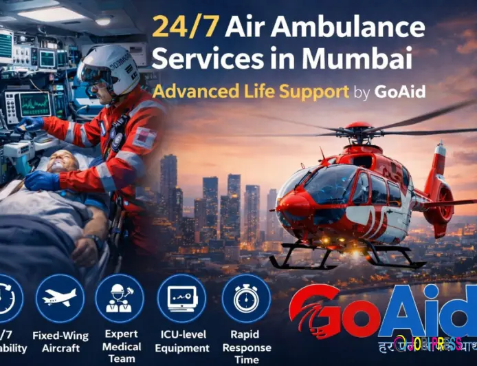Air Ambulance Services in Mumbai – 24/7 ICU Emergency Flights by GoAid