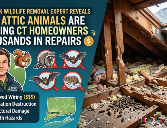 Norwalk Wildlife Removal Expert Reveals How Attic Animals Are Costing CT Homeowners Thousands in Repairs