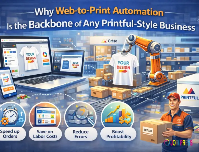 Why Web-to-Print Automation Is the Backbone of Any Printful-Style Business