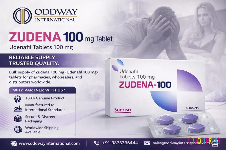 Zudena 100 mg Tablet B2B Wholesale Supplier in USA - Oddway