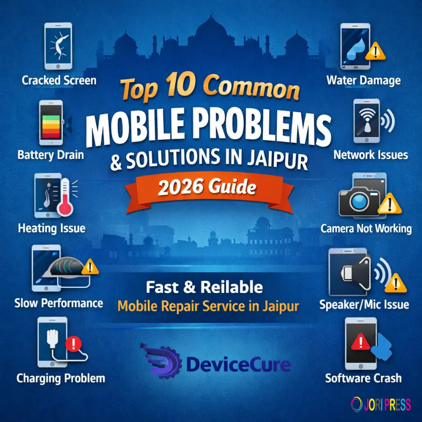 Top 10 Common Mobile Problems & Solutions in Jaipur (2026 Guide)