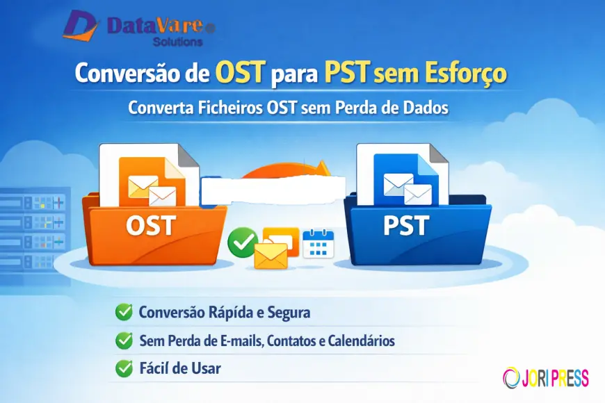 Conversão de OST para PST sem Esforço–Converta Ficheiros OST sem Perda de Dados