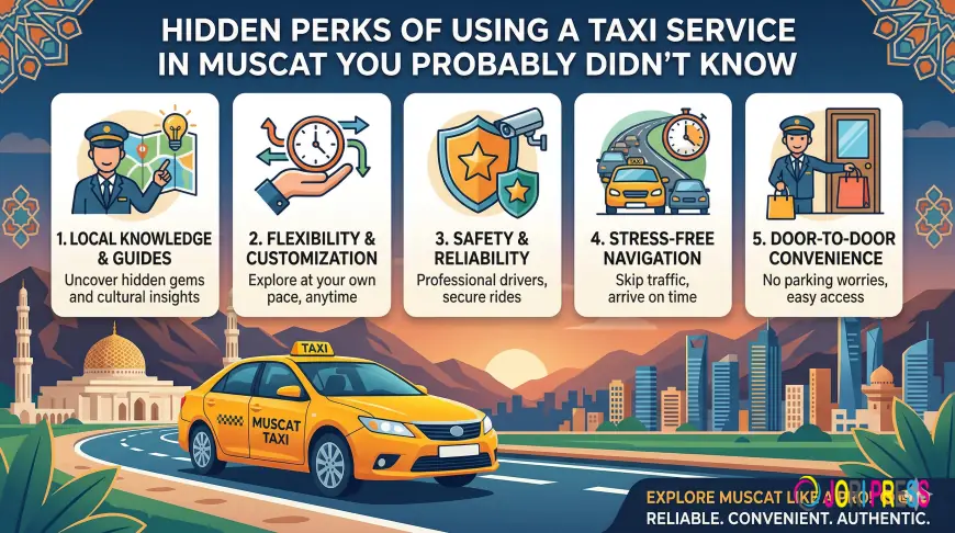 Hidden Perks of Using a Taxi Service in Muscat You Probably Didn’t Know