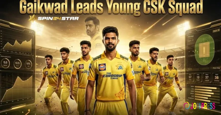 CSK's New Era Under Gaikwad | spin24star
