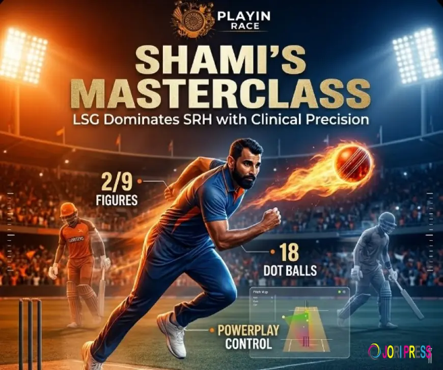 Mohammed Shami's Heroics vs SRH | playinrace