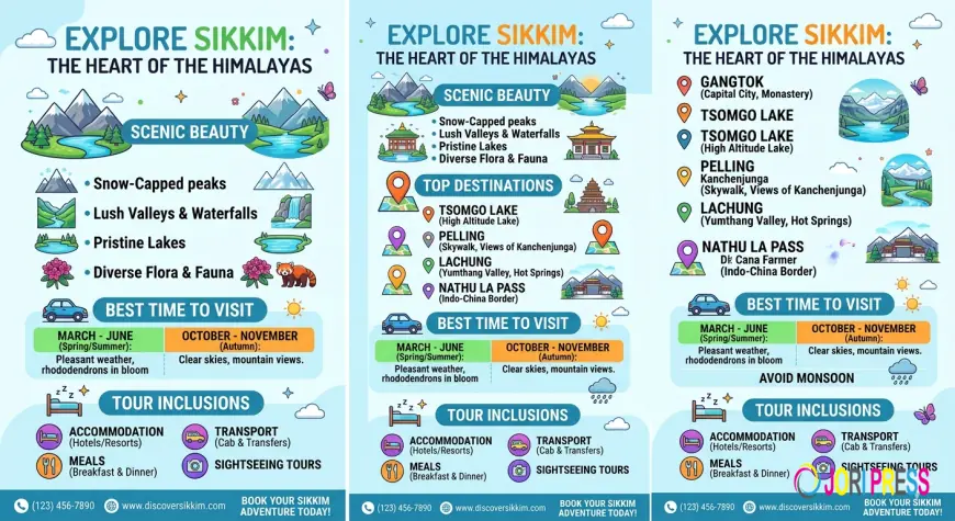 Explore the Beauty of the Himalayas with Sikkim Holiday Packages