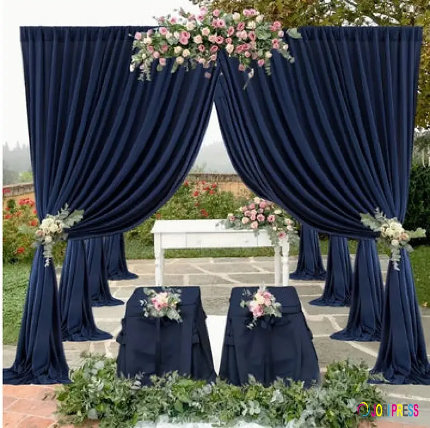 How Can Pipe and Drape for Wedding Be Used for Outdoor Ceremonies?