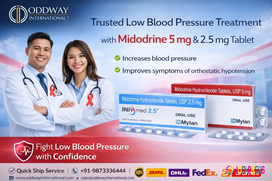 Leading Midodrine 5 mg Supplier in the Philippines - Oddway