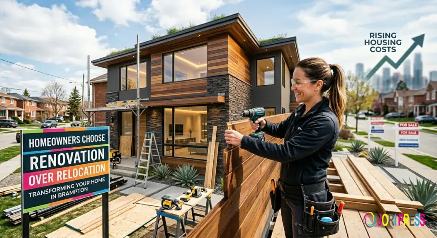 Brampton Homeowners Choose Renovation Over Relocation Amid Rising Housing Costs