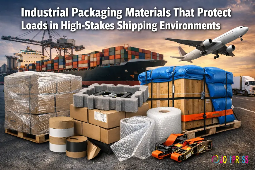 Industrial Packaging Materials That Protect Loads in High-Stakes Shipping Environments