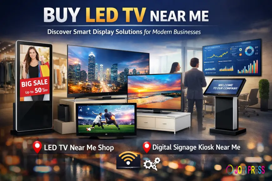 Buy LED TV Near Me – Discover Smart Display Solutions for Modern Businesses