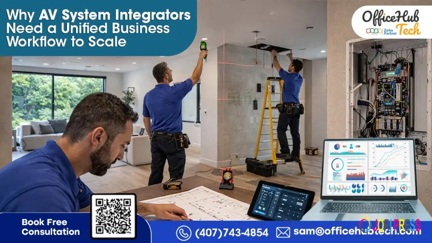 Why AV System Integrators Need a Unified Business Flow to Scale