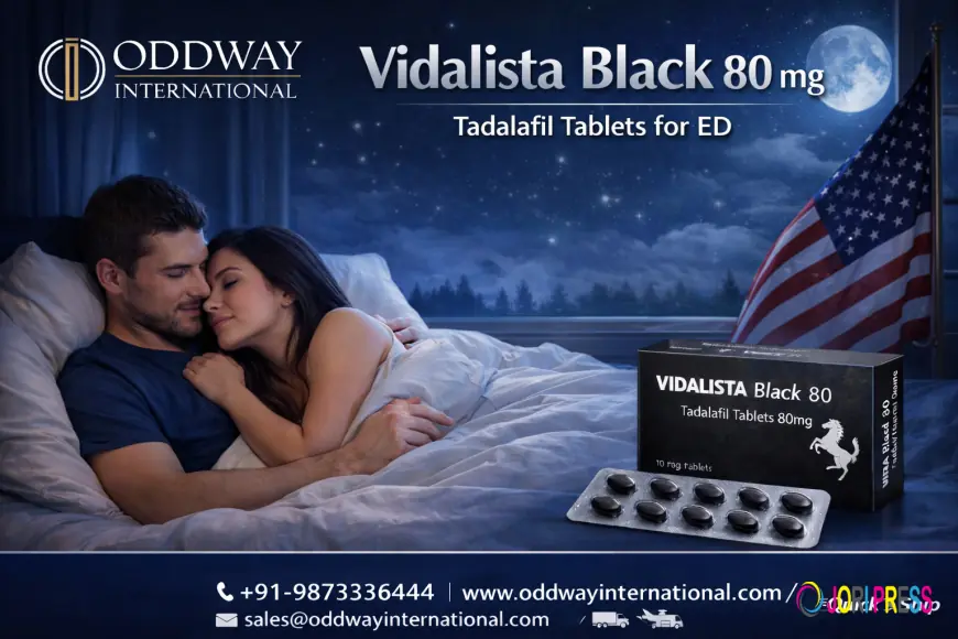 Vidalista Black 80 mg - Oddway | Vidalista 80 mg Black Tablets