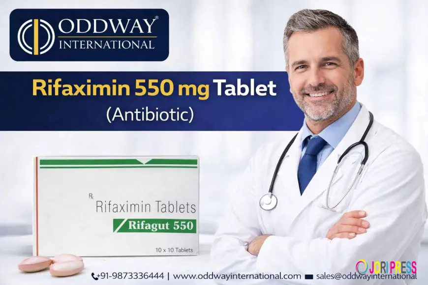Rifaximin 550 mg Buy Online UK – Uses, Benefits & Availability