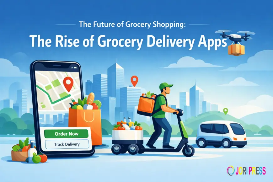 The Future of Grocery Shopping: The Rise of Grocery Delivery Apps