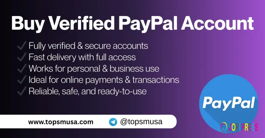 Buy Verified PayPal Accounts in 2026 or United States (Complete Guide)