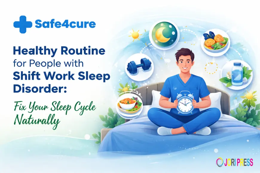 Healthy Routine for People with Shift Work Sleep Disorder: Fix Your Sleep Cycle Naturally