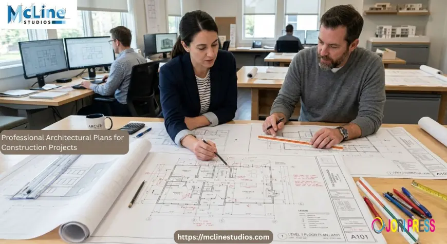 Professional Architectural Plans for Construction Projects