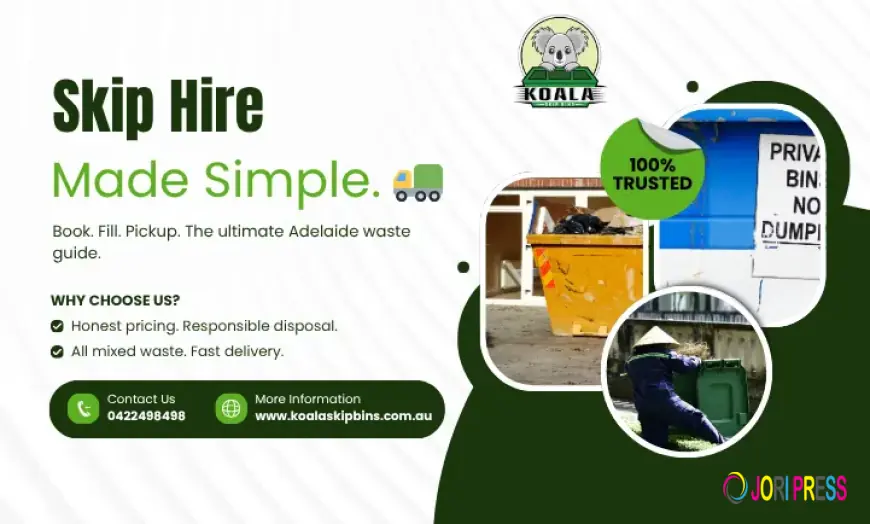 Affordable Concrete Skip Bins Adelaide | Koala Skip Bins