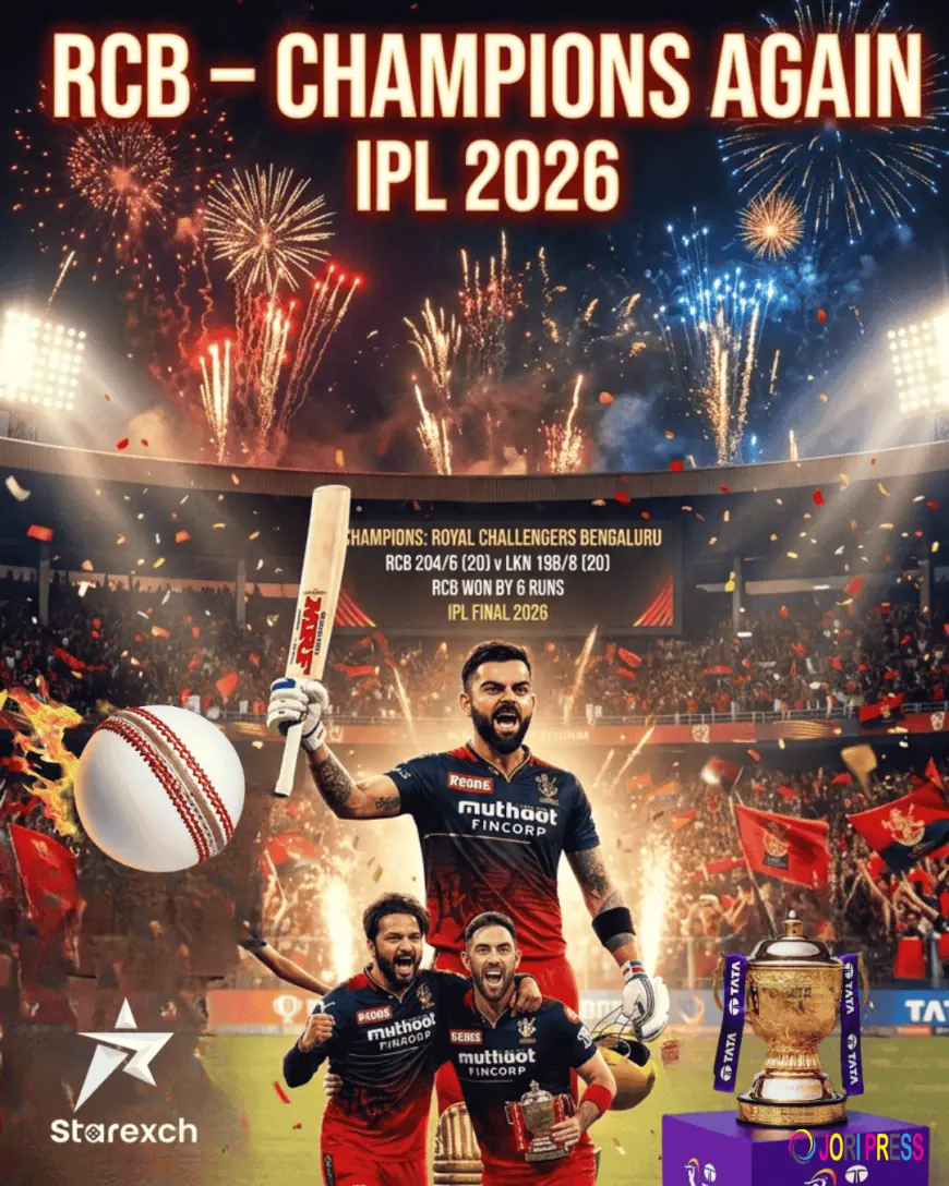 why is its RCB winning IPL 2026?