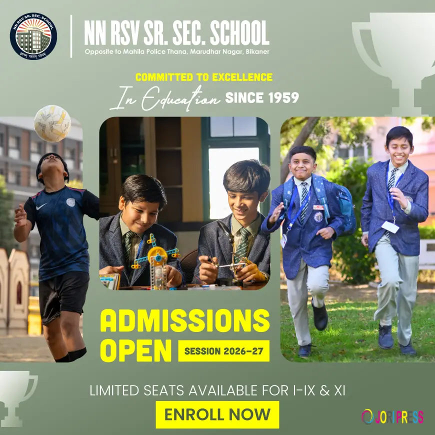 N.N.R.S.V. Sr. Sec. School Begins New Academic Session with Excellence and Innovation – Among the Best CBSE Schools in Bikaner