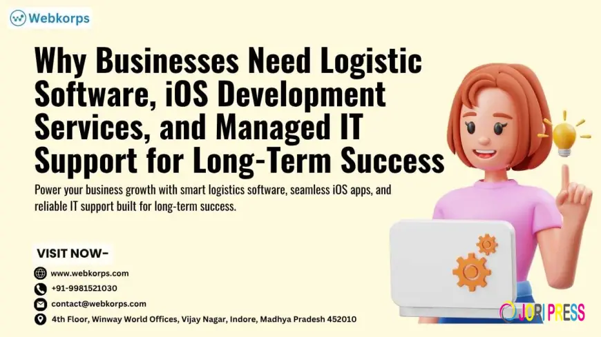 Why Businesses Need Logistic Software, iOS Development Services, and Managed IT Support for Long-Term Success