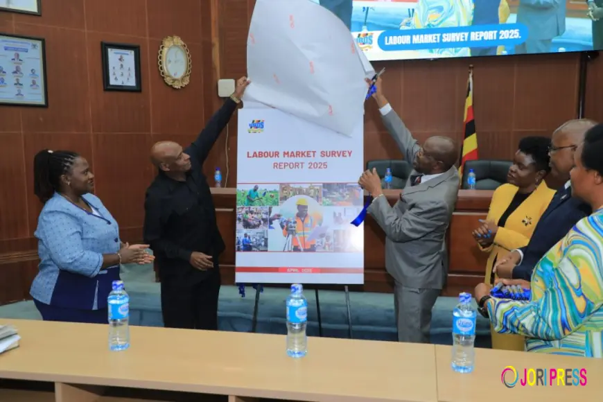 Minister Amos Lugolobi calls for utilization of UBOS’s Labour Market Survey Report to plan for employment decisions.