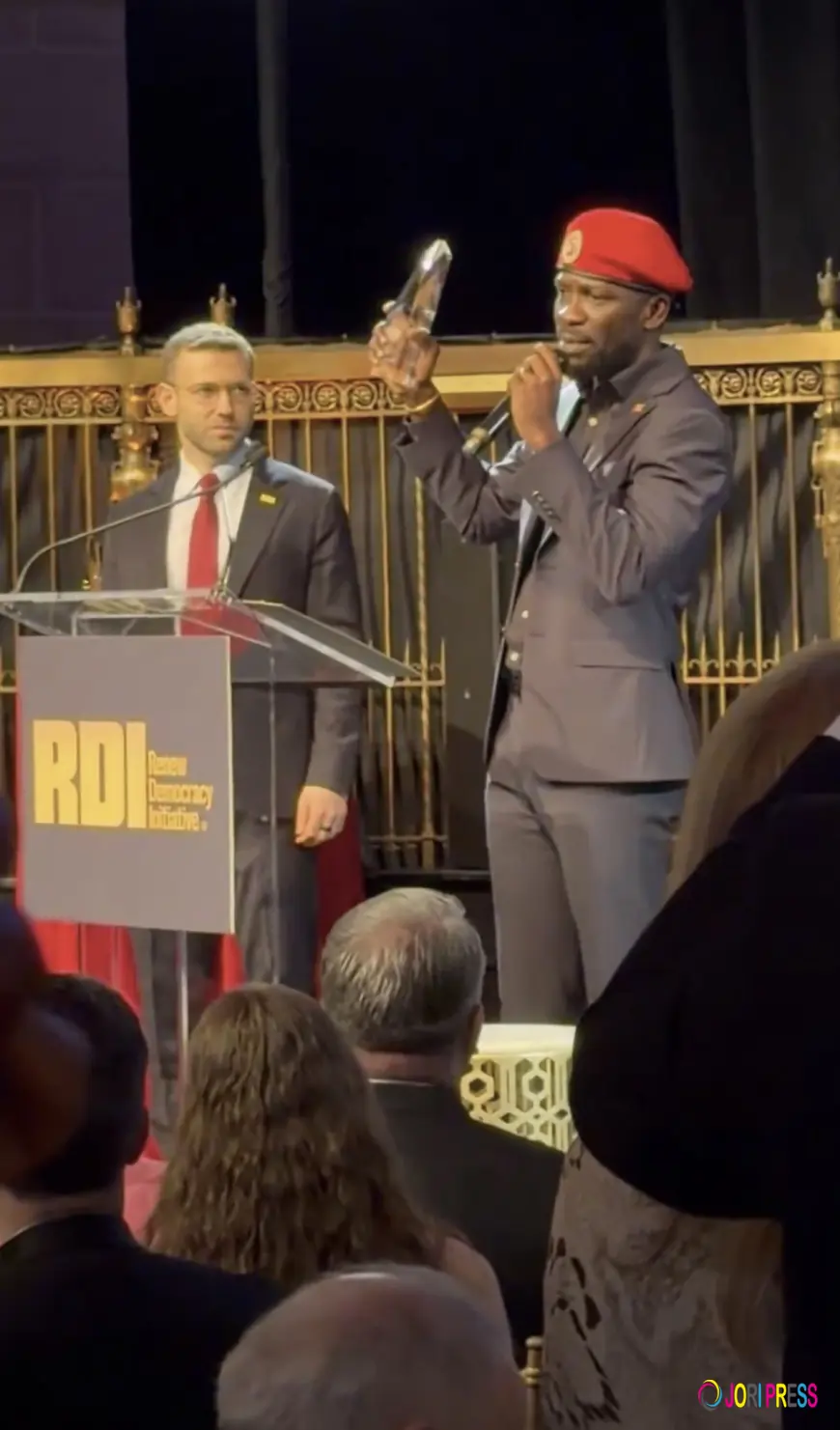 Bobi Wine Honored as Hero of Democracy in New York Gala.