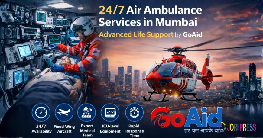 Air Ambulance Services in Mumbai – 24/7 ICU Emergency Flights by GoAid