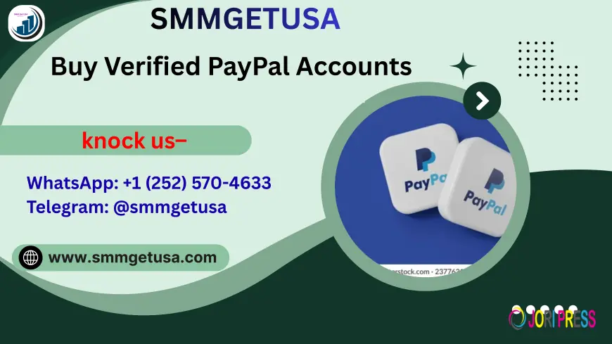 Buy Verified PayPal Accounts from smmgetusa.com