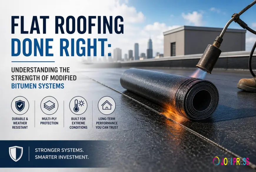 Flat Roofing Done Right: Understanding the Strength of Modified Bitumen Systems
