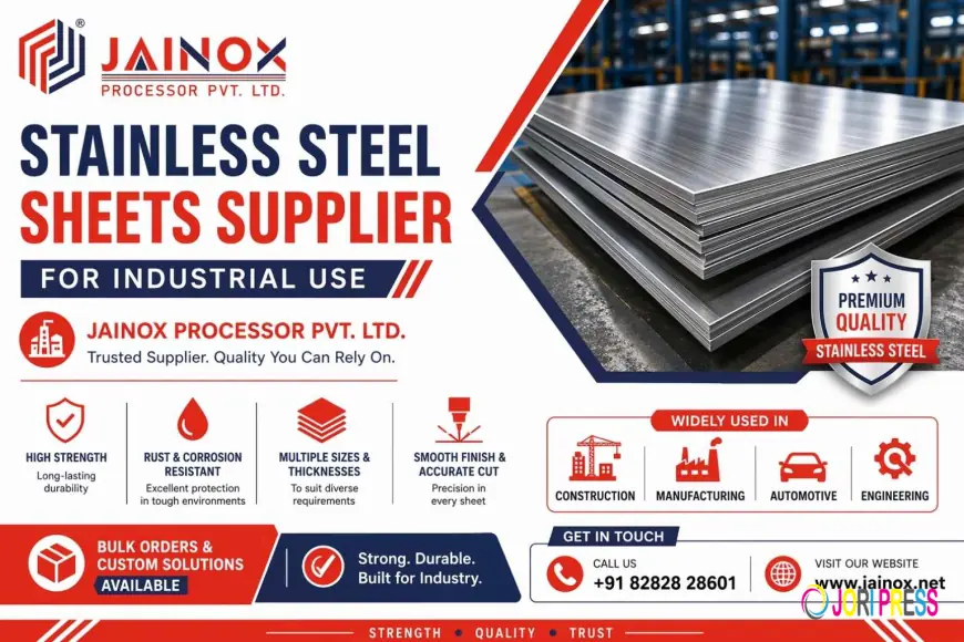 Stainless Steel Sheets Supplier for Industrial Use – Jainox Engineering