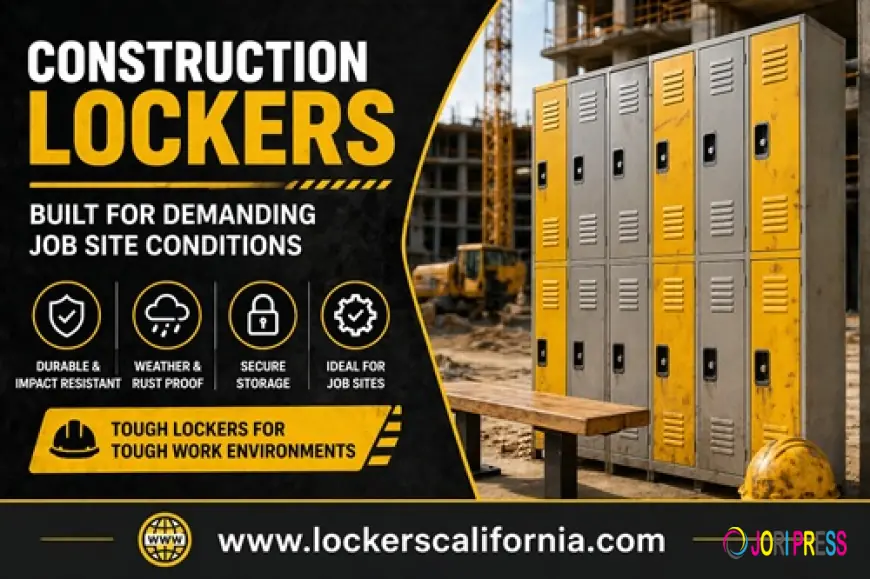 Construction Lockers Built for Demanding Job Site Conditions