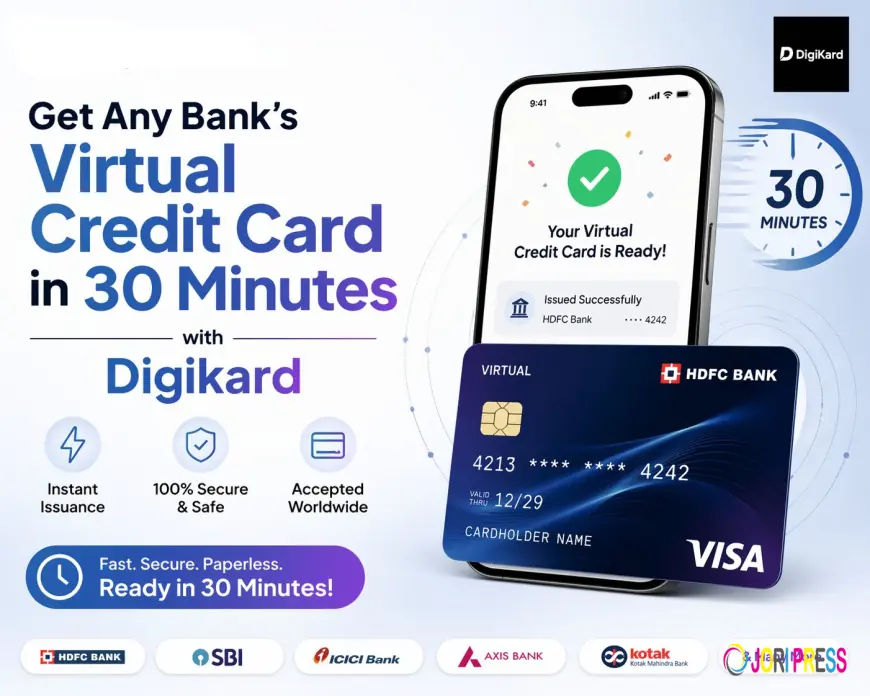 Get Any Bank's Virtual Credit Card in 30 Minutes with Digikard