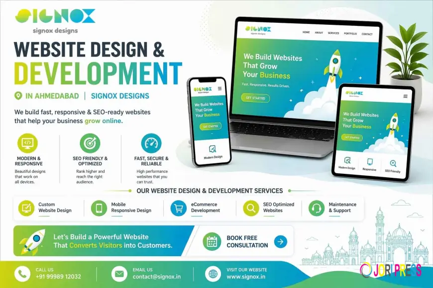 Best Website Design and Development Company in Ahmedabad - Signox Designs