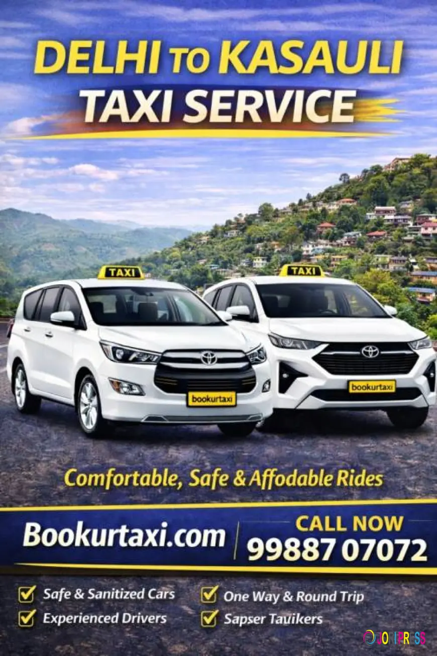 Delhi to Kasauli Taxi | Booking Start ₹3950 - BookUrTaxi