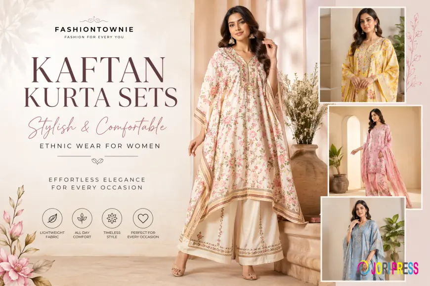 Trending Kaftan Kurta Set Styles for Women in 2026 