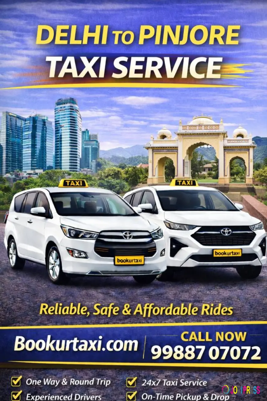 Delhi to pinjore taxi | BookUrTaxi - Cab Booking Now 9₹ Km