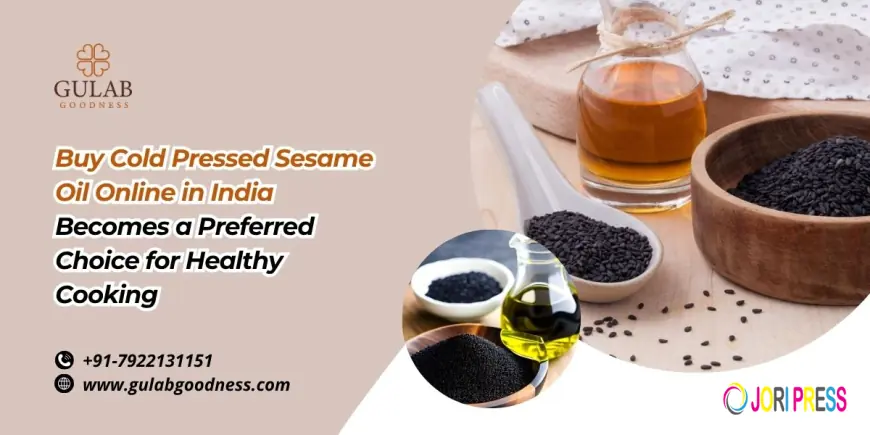 Cold Pressed Groundnut Oil Emerges as a Preferred Alternative to Refined Oils