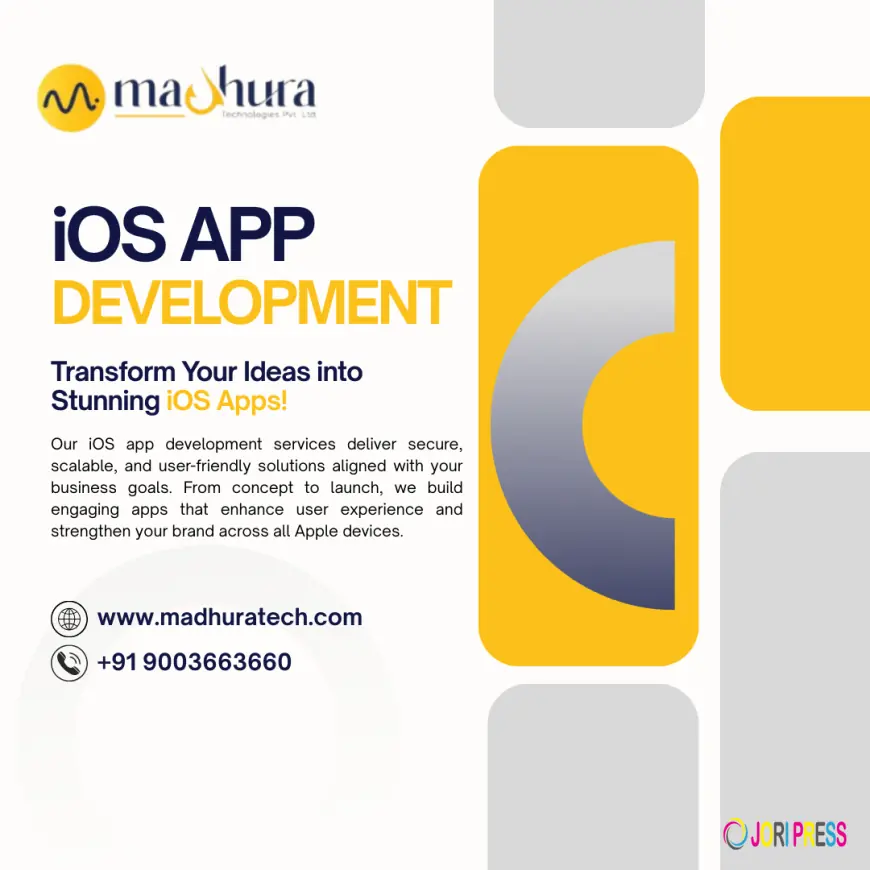 Professional iOS App Development Company in Coimbatore | Madhura Technologies