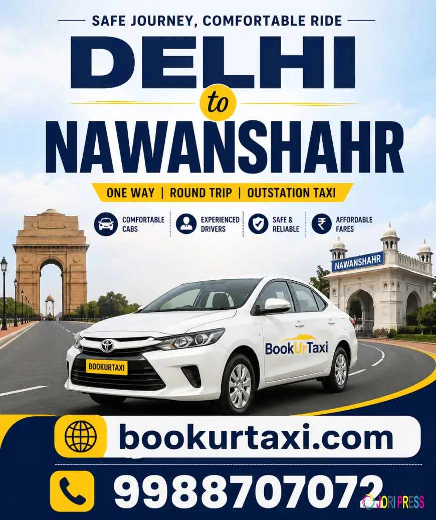 Delhi to Nawanshahr Taxi